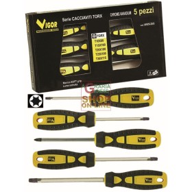 VIGOR SERIE CACCIAVITI CRV TORK PZ. 5 VIGOR SERIE CACCIAVITI CRV TORK PZ. 5