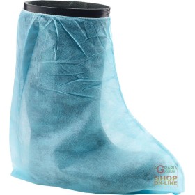 COPRISCARPA ALTO IN PLP COLORE AZZURRO CONFEZIONE DA 100 PEZZI COPRISCARPA ALTO IN PLP COLORE AZZURRO CONFEZIONE DA 100 PEZZI