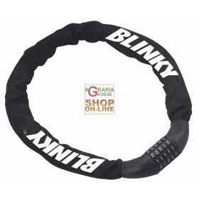CATENA ANTIFURTO BLINKY SERRATURA COMBINAZIONE MM. 6X900 CATENA ANTIFURTO BLINKY SERRATURA COMBINAZIONE MM. 6X900