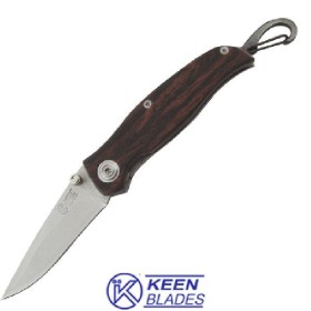 COLTELLO CHIUDIBILE MANICO LEGNO E GANCIO KBL 26568 COLTELLO CHIUDIBILE MANICO LEGNO E GANCIO KBL 26568