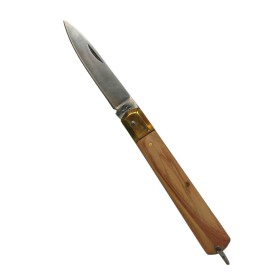 FRARACCIO COLTELLO SFILATO MANICO OLIVO CM. 15 FRARACCIO COLTELLO SFILATO MANICO OLIVO CM. 15
