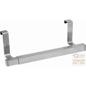 FACKELMANN GANCIO ESTENSIBILE PER PORTA. SI ADATTA PERFETTAMENTE AD OGNI ANTINA. DA 24 A 40 CM ART. 61456 FACKELMANN GANCIO ESTENSIBILE PER PORTA. SI ADATTA