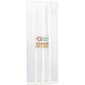 ZANZARIERA A STRISCE 4 BANDELLE BIANCA CM.100X250 ZANZARIERA A STRISCE 4 BANDELLE BIANCA CM.100X250