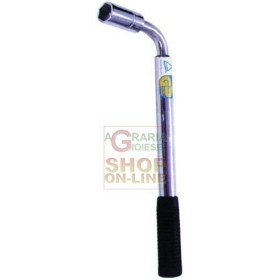 CHIAVE PER AUTO ESTENSIBILE CON BUSSOLA MM. 17/19 CM. 55 CHIAVE PER AUTO ESTENSIBILE CON BUSSOLA MM. 17/19 CM. 55