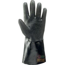 GUANTI IN NEOPRENE CM 35  COLORE NERO  TG  11 GUANTI IN NEOPRENE CM 35 COLORE NERO TG 11