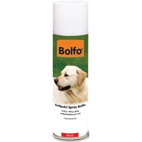BOLFO SPRAY INSETTICIDA PULCI E ZECCHE PER CANI ML. 250 BOLFO SPRAY INSETTICIDA PULCI E ZECCHE PER CANI ML. 250