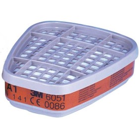 FILTRO PER MASCHERA 3M SERIE 6000 E 7000 ART. 6051 A1 NORMATIVA CE PER VAPORI ORGANICI FILTRO PER MASCHERA 3M SERIE 6000 E 7000 ART. 6051 A1 NORMATIVA