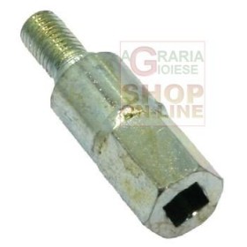 INSERTO PER COPPIA CONICA UNIVERSALE ATTACCO QUADRO MM. 6 INSERTO PER COPPIA CONICA UNIVERSALE ATTACCO QUADRO MM. 6