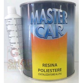 MASTERCAR RESINA POLIESTERE CON CATALIZZATORE  ML.750 MASTERCAR RESINA POLIESTERE CON CATALIZZATORE ML.750