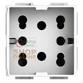 PRESA SCHUKO MOD. SIDE 3 PRESE IN UNA 1 SCHUKO CON 2 BIPASSO PRESA SCHUKO MOD. SIDE 3 PRESE IN UNA 1 SCHUKO CON 2 BIPASSO