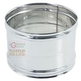 RACCORDO INOX PER TUBO CANNA FUMARIA F.F. DIAM. 300 RACCORDO INOX PER TUBO CANNA FUMARIA F.F. DIAM. 300