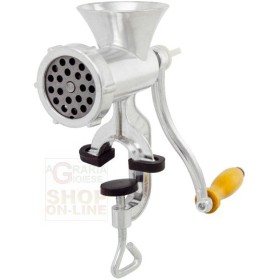 Tritacarne manuale da tavolo in alluminio eva tc 5 Tritacarne manuale da tavolo in alluminio eva tc 5