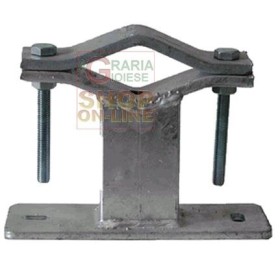 ZANCA A MURO PER PALO ANTENNA FIG.10 ZANCA A MURO PER PALO ANTENNA FIG.10