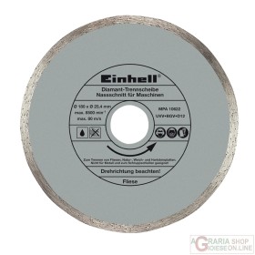 Einhell Disco diamantato 178 x 25 4 x 1 6 mm Einhell Disco diamantato 178 x 25 4 x 1 6 mm