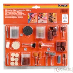 Einhell Set mini accessori per smerigliatrice a stelo - 105 pezzi Einhell Set mini accessori per smerigliatrice a stelo - 105