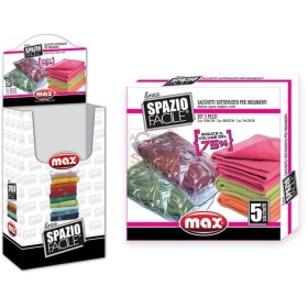 MAX SPAZIO FACILE SET 5 SACCHETTI PALLBOX MAX SPAZIO FACILE SET 5 SACCHETTI PALLBOX