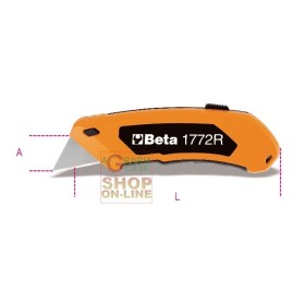 BETA ART. 1772R CUTTER TAGLIERINO A LAMA TRAPEZOIDALE CON 5 LAME MM. 125 BETA ART. 1772R CUTTER TAGLIERINO A LAMA TRAPEZOIDALE CON 5