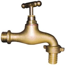 RUBINETTO A FARFALLA OTTONE CON PORTAGOMMA 1/2 poll. RUBINETTO A FARFALLA OTTONE CON PORTAGOMMA 1/2 poll.