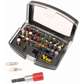 VIGOR INSERTI PER AVVITATORI SET 32 PZ MISTI VIGOR INSERTI PER AVVITATORI SET 32 PZ MISTI