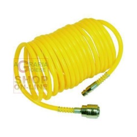 VIGOR TUBO PER COMPRESSORE 5X8 ATTACCO RAPIDO RUBINETTO MT. 7,5 VIGOR TUBO PER COMPRESSORE 5X8 ATTACCO RAPIDO RUBINETTO MT. 7,5