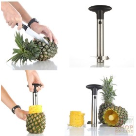 FACKELMANN SVUOTA ANANAS IN ACCIAIO 23,5 PER 10 X 8,5 CM ART. 44106 FACKELMANN SVUOTA ANANAS IN ACCIAIO 23,5 PER 10 X 8,5 CM ART.