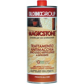 Magicstone trattamento antimacchia idro-oleo repellente per pietre naturali e superfici lapidee assorbenti lt. 1 Magicstone trattamento antimacchia idro-oleo repellente per