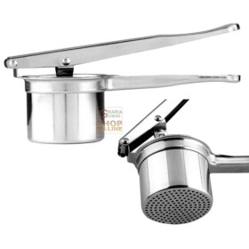 OMAC SCHIACCIAPATATE QUICK IN ACCIAIO INOX CON FORI MM. 0,25 OMAC SCHIACCIAPATATE QUICK IN ACCIAIO INOX CON FORI MM. 0,25