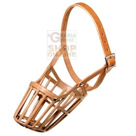 PET TRIBE MUSERUOLA PER CANI CON GABBIA ESTRAIBILE IN PELLE MIS. 8 PET TRIBE MUSERUOLA PER CANI CON GABBIA ESTRAIBILE IN PELLE