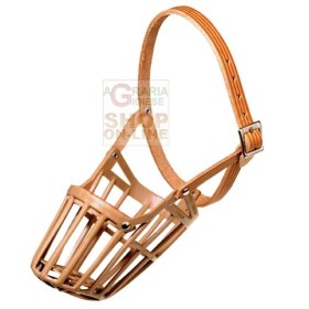 PET TRIBE MUSERUOLA PER CANI CON GABBIA ESTRAIBILE IN PELLE MIS. 9 PET TRIBE MUSERUOLA PER CANI CON GABBIA ESTRAIBILE IN PELLE