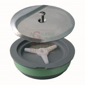 TAPPO AD ESPANSIONE CON COPERCHIO PESANTE DIAM. 120 MM. IN OTTONE CROMATO TAPPO AD ESPANSIONE CON COPERCHIO PESANTE DIAM. 120 MM. IN