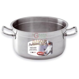 MAX CASSERUOLA 2/M PROFESS.CHEF 22 CM INOX MAX CASSERUOLA 2/M PROFESS.CHEF 22 CM INOX