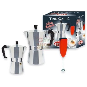 MAX CONF. 3PZ CAFFETTIERE 1/3 TZ. CON CREMI MAX CONF. 3PZ CAFFETTIERE 1/3 TZ. CON CREMI