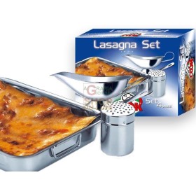 MAX LASAGNA SET INOX 4 PZ MAX LASAGNA SET INOX 4 PZ
