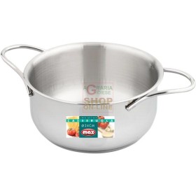 MAX CASSERUOLA 24CM ACCIAIO MAX CASSERUOLA 24CM ACCIAIO