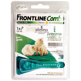 FRONTLINE ANTIPARASSITARIO PULCI ZECCHE COMBO PER GATTI E FURETTI ML. 0,5 FRONTLINE ANTIPARASSITARIO PULCI ZECCHE COMBO PER GATTI E