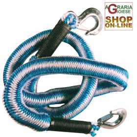FUNE PER TRAINO ELASTICA CON 2 GANCI FUNE PER TRAINO ELASTICA CON 2 GANCI