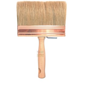 PENNELLESSA IN SETOLA BIONDA CON MANICO IN LEGNO S.800 GR. 4 X 14 PENNELLESSA IN SETOLA BIONDA CON MANICO IN LEGNO S.800 GR. 4 X
