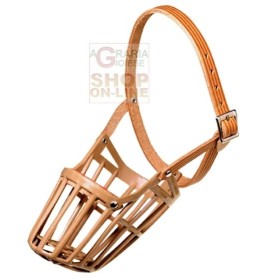 PET TRIBE MUSERUOLA PER CANI CON GABBIA ESTRAIBILE IN PELLE MIS. 7 PET TRIBE MUSERUOLA PER CANI CON GABBIA ESTRAIBILE IN PELLE
