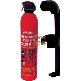 ESTINTORE PORTATILE STOP FIRE CON SUPPORTO PER AUTO CAMION KG. 1 ESTINTORE PORTATILE STOP FIRE CON SUPPORTO PER AUTO CAMION KG. 1