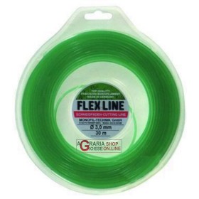FILO PER DECESPUGLIATORE FLEXLINE TONDO DA mm. 3 mt. 60 FILO PER DECESPUGLIATORE FLEXLINE TONDO DA mm. 3 mt. 60