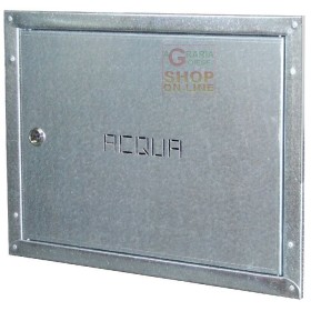 SPORTELLO IN LAMIERA ZINCATA ANTITAGLIO PER CONTATORE ACQUA CM. 40X30 SPORTELLO IN LAMIERA ZINCATA ANTITAGLIO PER CONTATORE ACQUA CM.