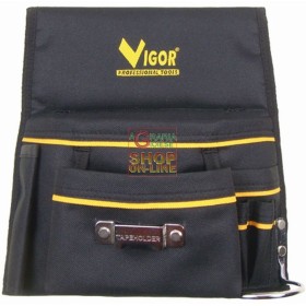 VIGOR BORSA PORTAUTENSILE MOD. FENICE PER CINTURA CM. 27X27X7 VIGOR BORSA PORTAUTENSILE MOD. FENICE PER CINTURA CM. 27X27X7