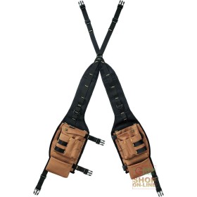 GILET ANATOMICO PORTAUTENSILI IN TESSUTO OXFORD  MULTITASCHE  COLORE MARRONE GILET ANATOMICO PORTAUTENSILI IN TESSUTO OXFORD MULTITASCHE