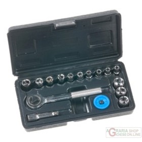 Einhell Set bussole 1/4poll. - 16 pezzi Einhell Set bussole 1/4poll. - 16 pezzi