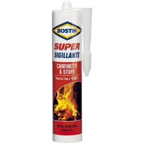 BOSTIK MASTICE CAMINETTI STUFE CARTUCCIA 530 GR. BOSTIK MASTICE CAMINETTI STUFE CARTUCCIA 530 GR.