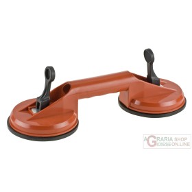 Einhell Ventosa Doppia per porta vetri specchi portata kg. 25 mm. 120 Einhell Ventosa Doppia per porta vetri specchi portata kg. 25