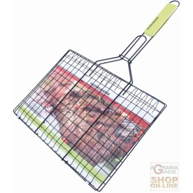 FACKELMANN GRIGLIA RETTANGOLARE RIVESTITA IN ANTIADERENTE ART. 27005 FACKELMANN GRIGLIA RETTANGOLARE RIVESTITA IN ANTIADERENTE ART.