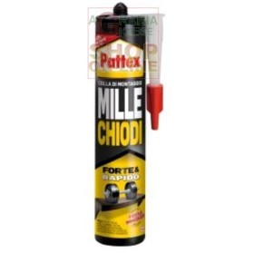 PATTEX MILLECHIODI COLLA FORTE E RAPIDO PRESA IMMEDIATA GR. 400 PATTEX MILLECHIODI COLLA FORTE E RAPIDO PRESA IMMEDIATA GR. 400