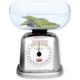 MAX BILANCIA DA CUCINA 5 KG  CAPRICE CROMO MAX BILANCIA DA CUCINA 5 KG CAPRICE CROMO