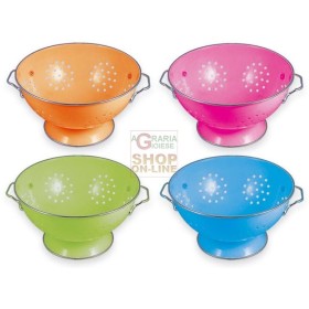 MAX SCOLAPASTA DIA.28 CM INOX 4 COLORI MAX SCOLAPASTA DIA.28 CM INOX 4 COLORI